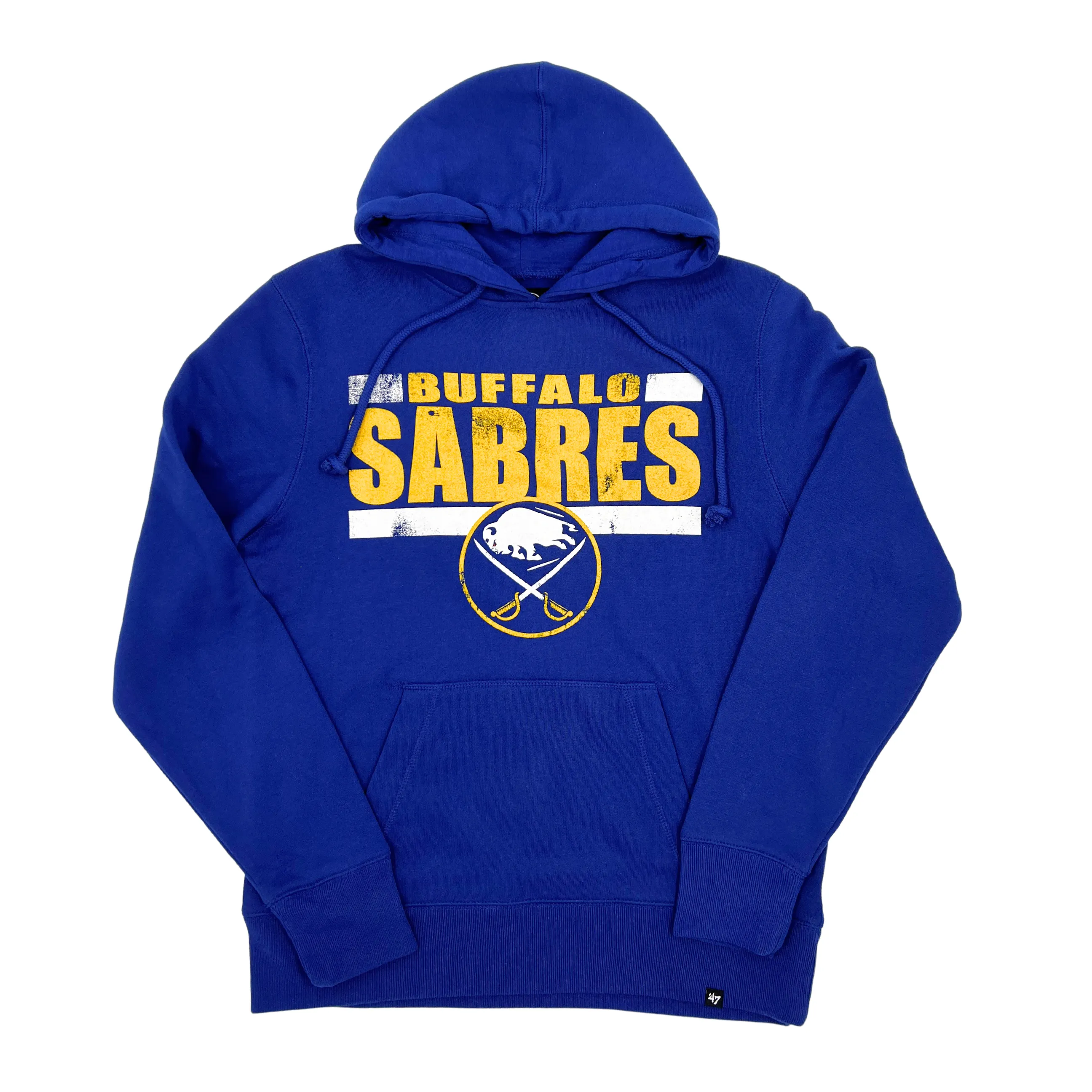 '47 Brand Buffalo Sabres Royal & Gold Hoodie