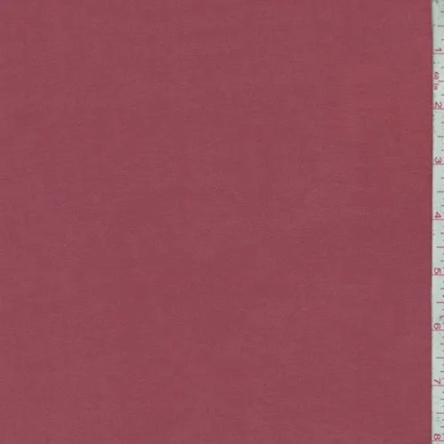 Brick Red Rayon Jersey Knit Fabric