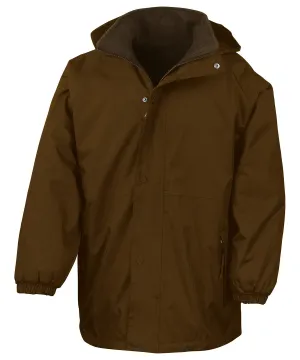 Brown/Brown - Junior/youth reversible StormDri 4000 jacket