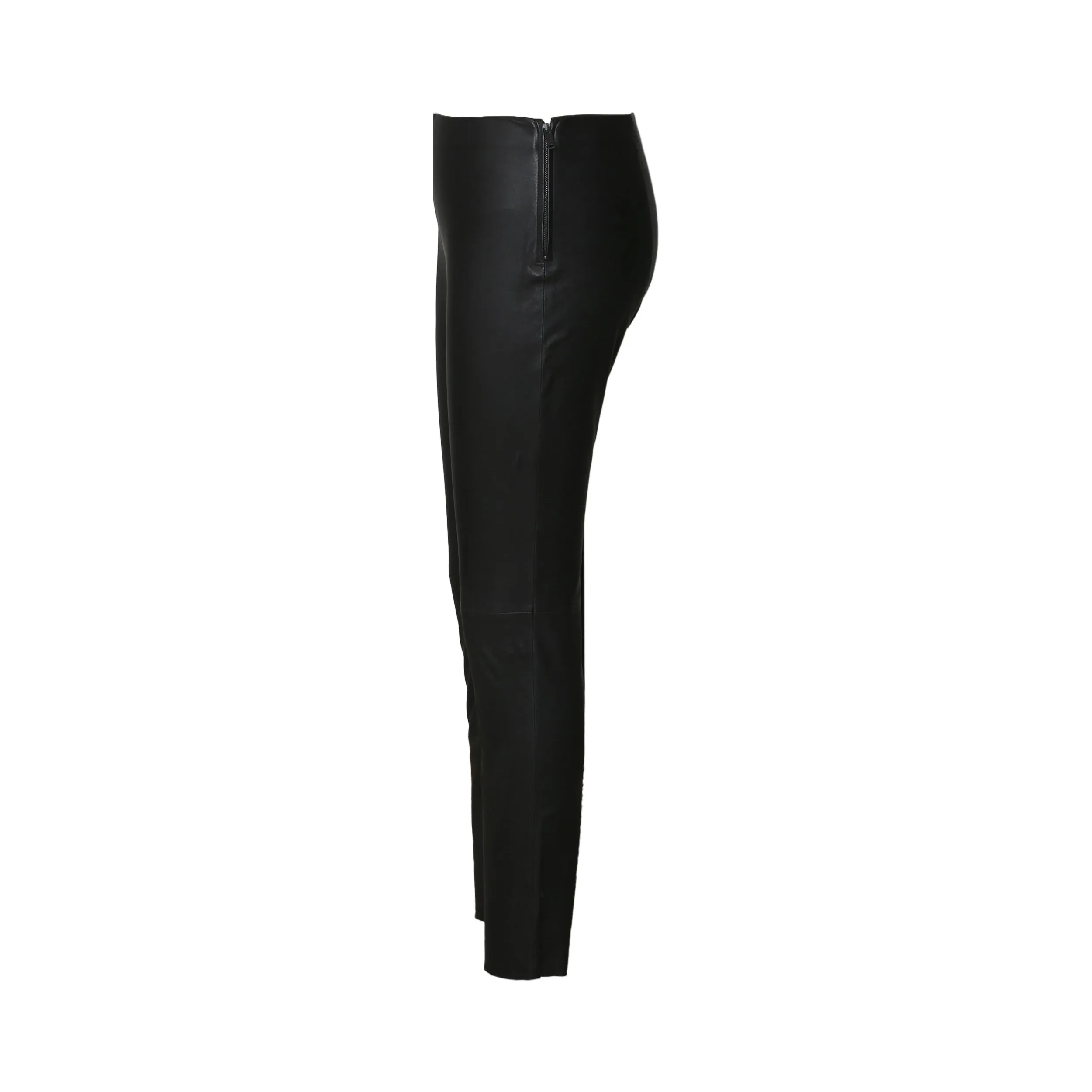 Caroline Seamless Women's Black Leather Pants