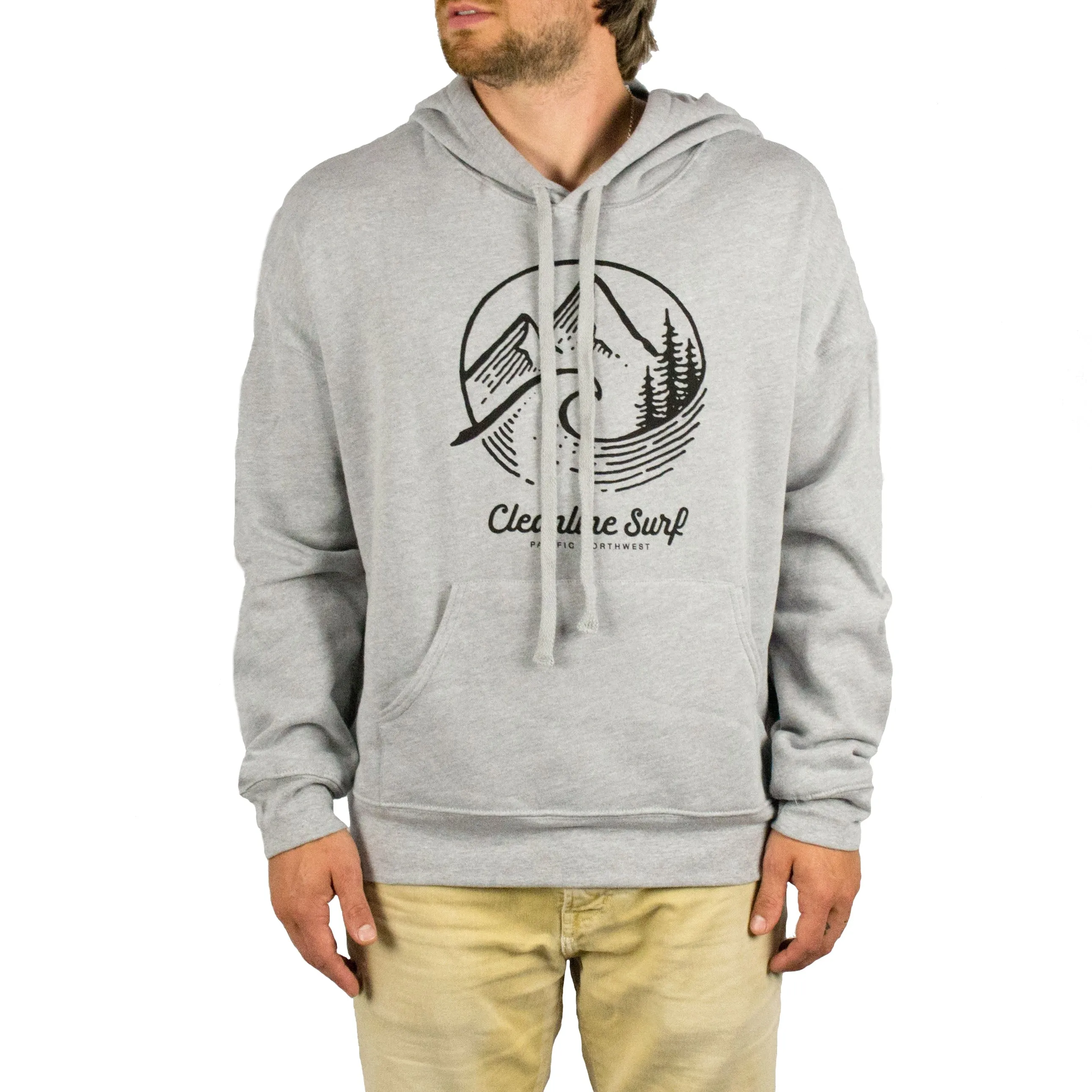 Cleanline PNW Pullover Hoodie - Athletic Heather