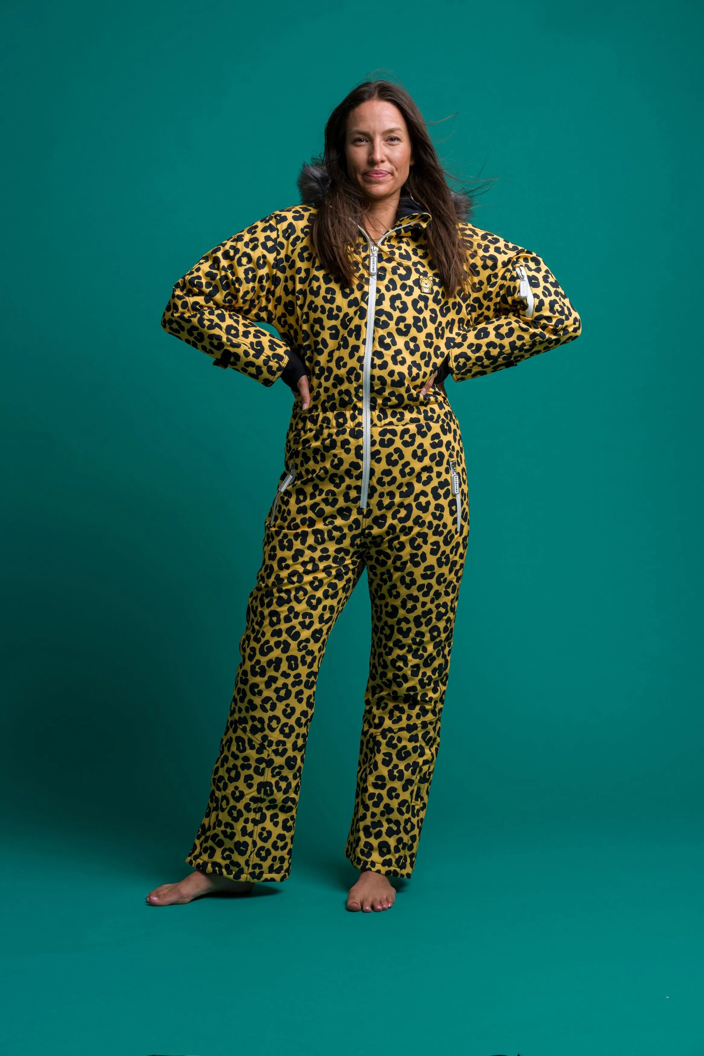 Dash the Leopard - Women's Skiwear