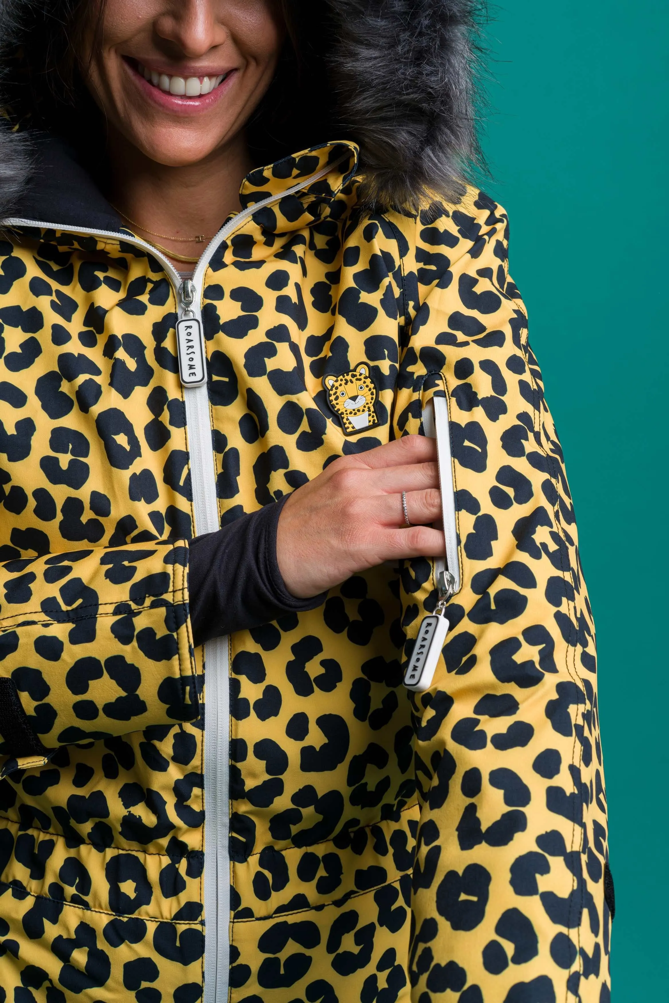 Dash the Leopard - Women's Skiwear