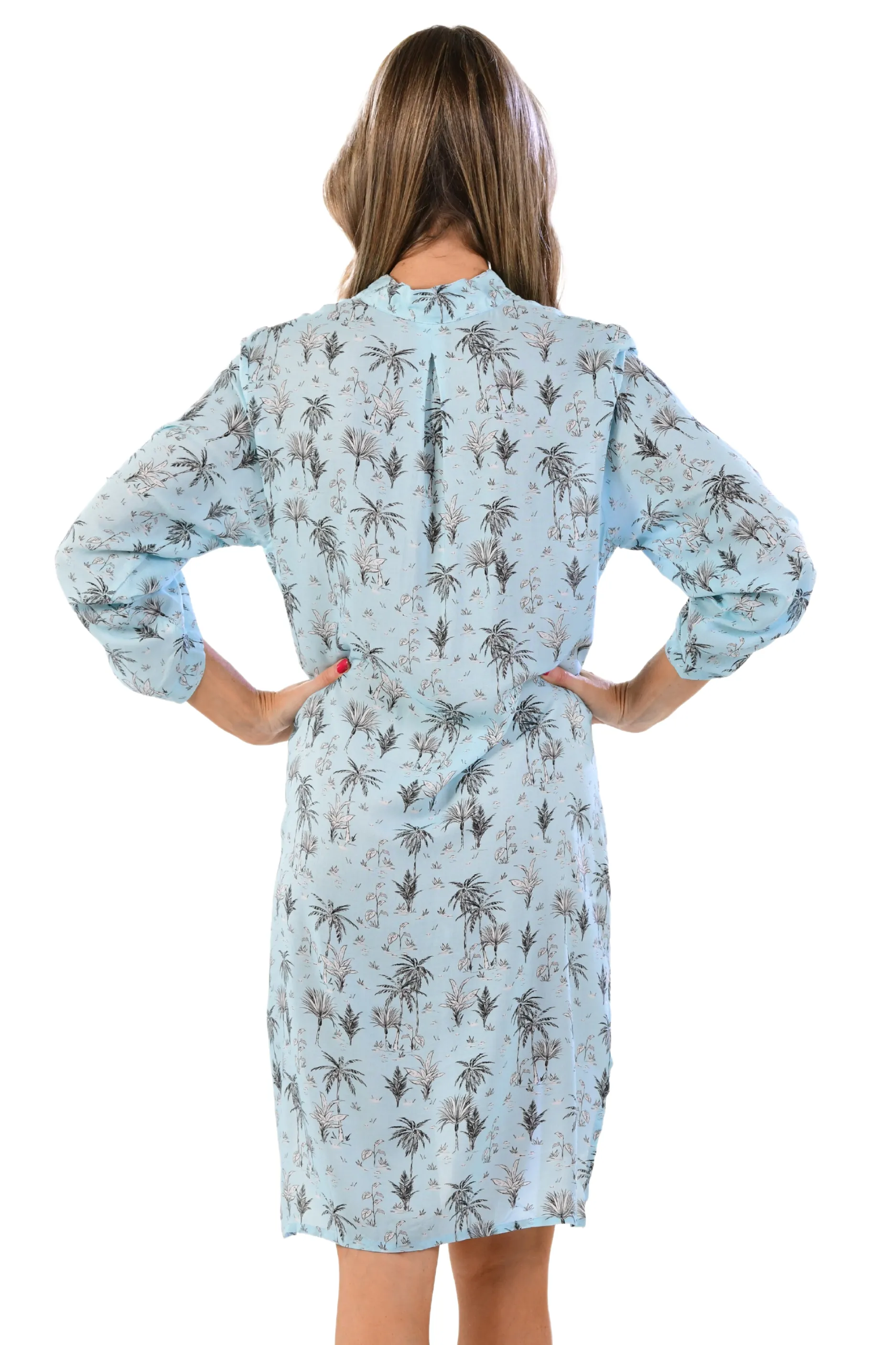 Day Tripper Dress / Blue Jungle