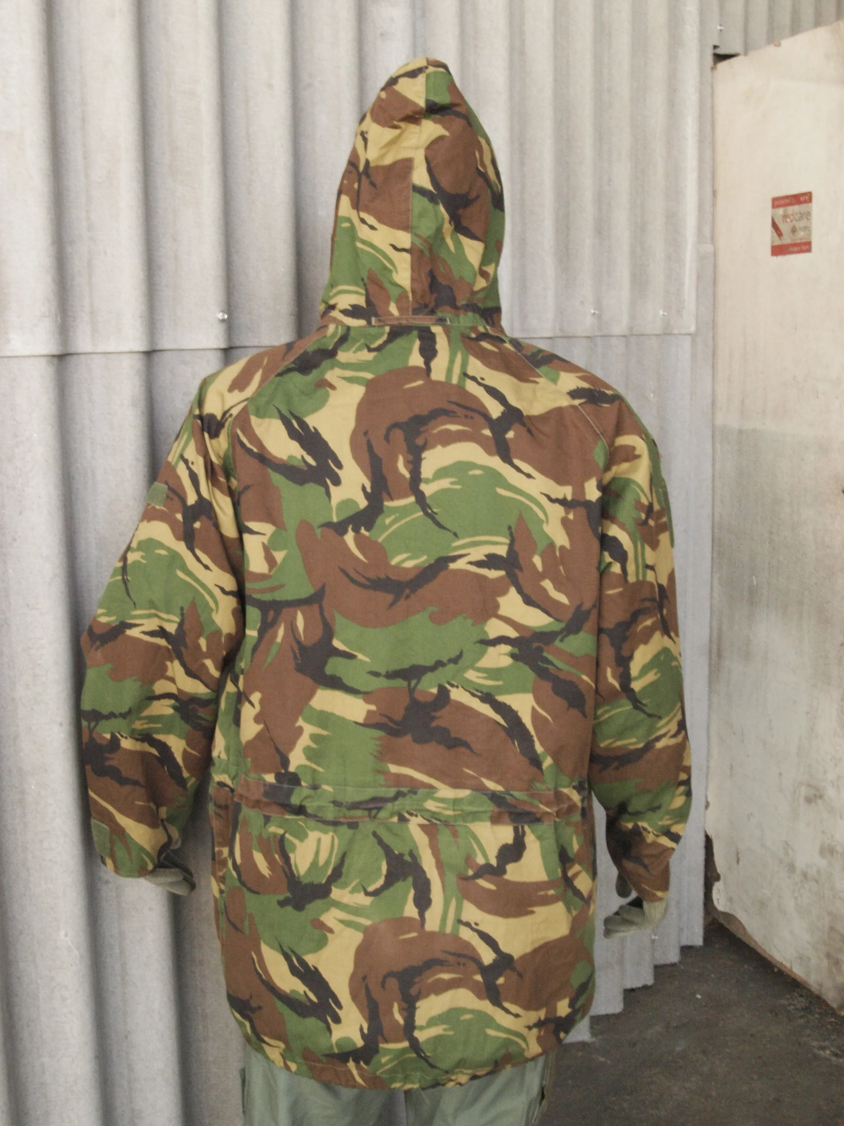 Dutch Waterproof Camo Parka - bi-laminate – DISTRESSED RANGE