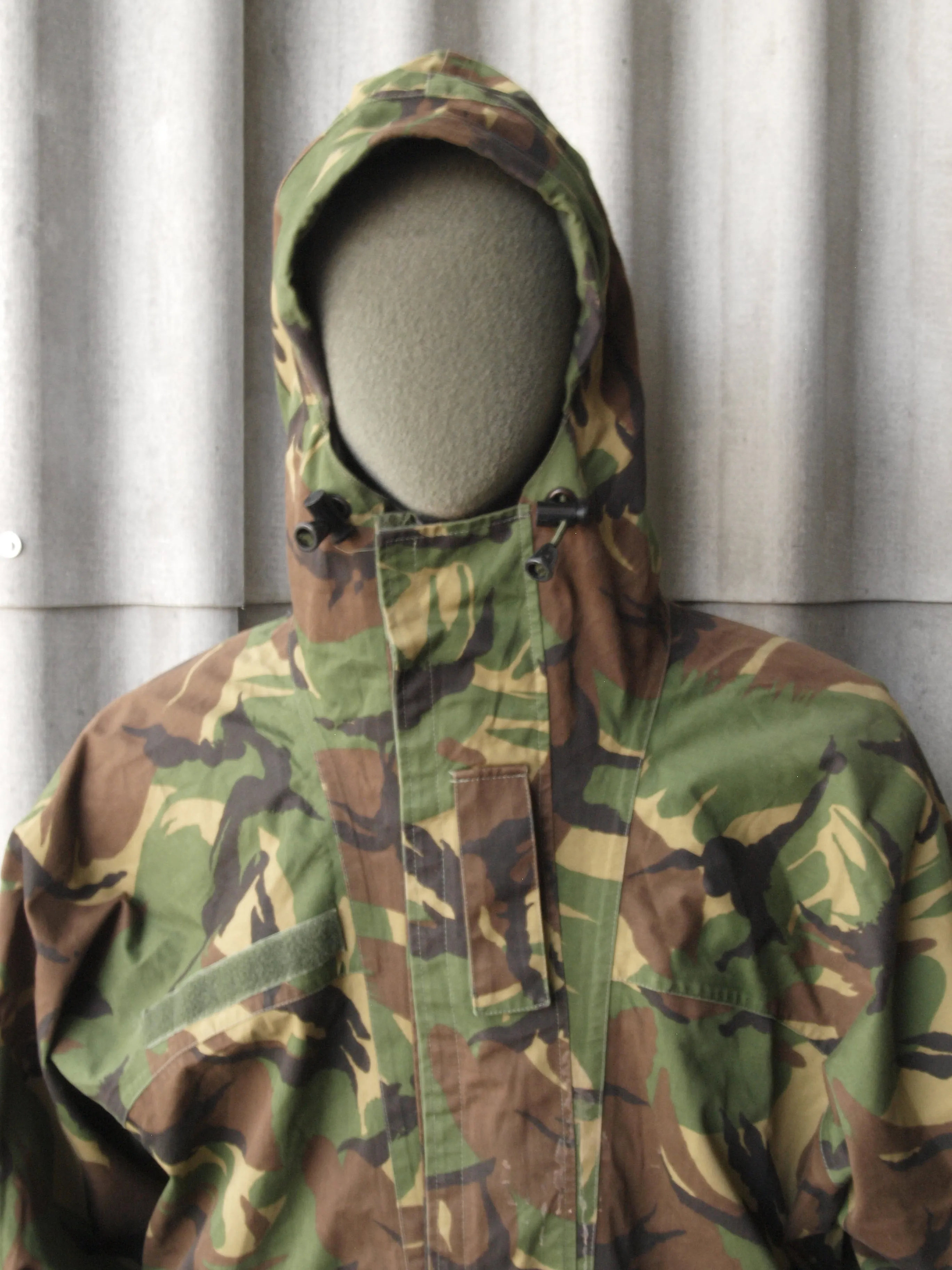 Dutch Waterproof Camo Parka - bi-laminate – DISTRESSED RANGE