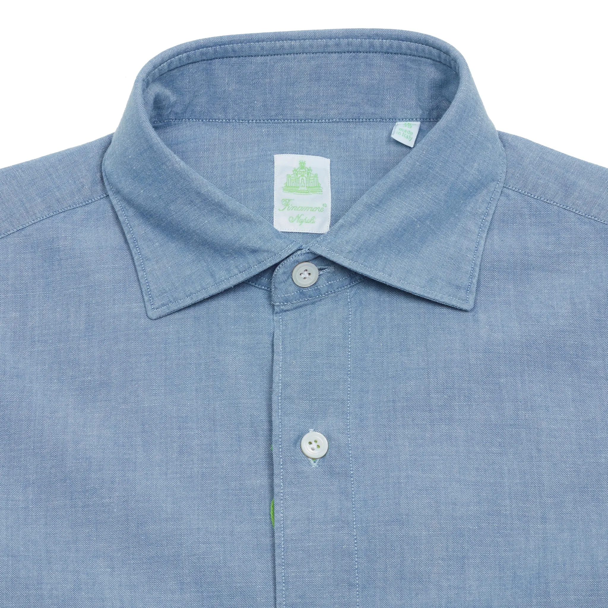 Finamore Tokyo Luigi Chambray Shirt