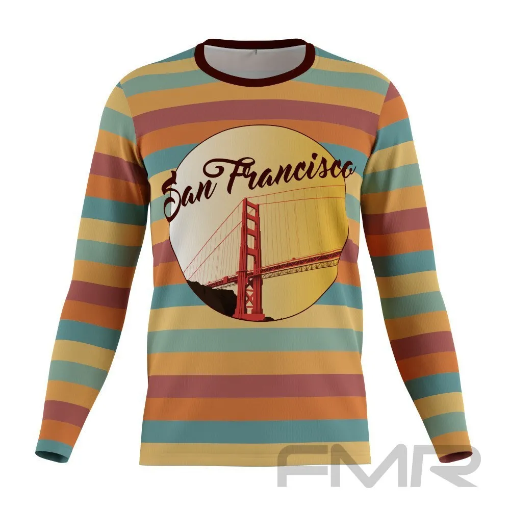 FMR Men's San Francisco Long Sleeve Running Shirt