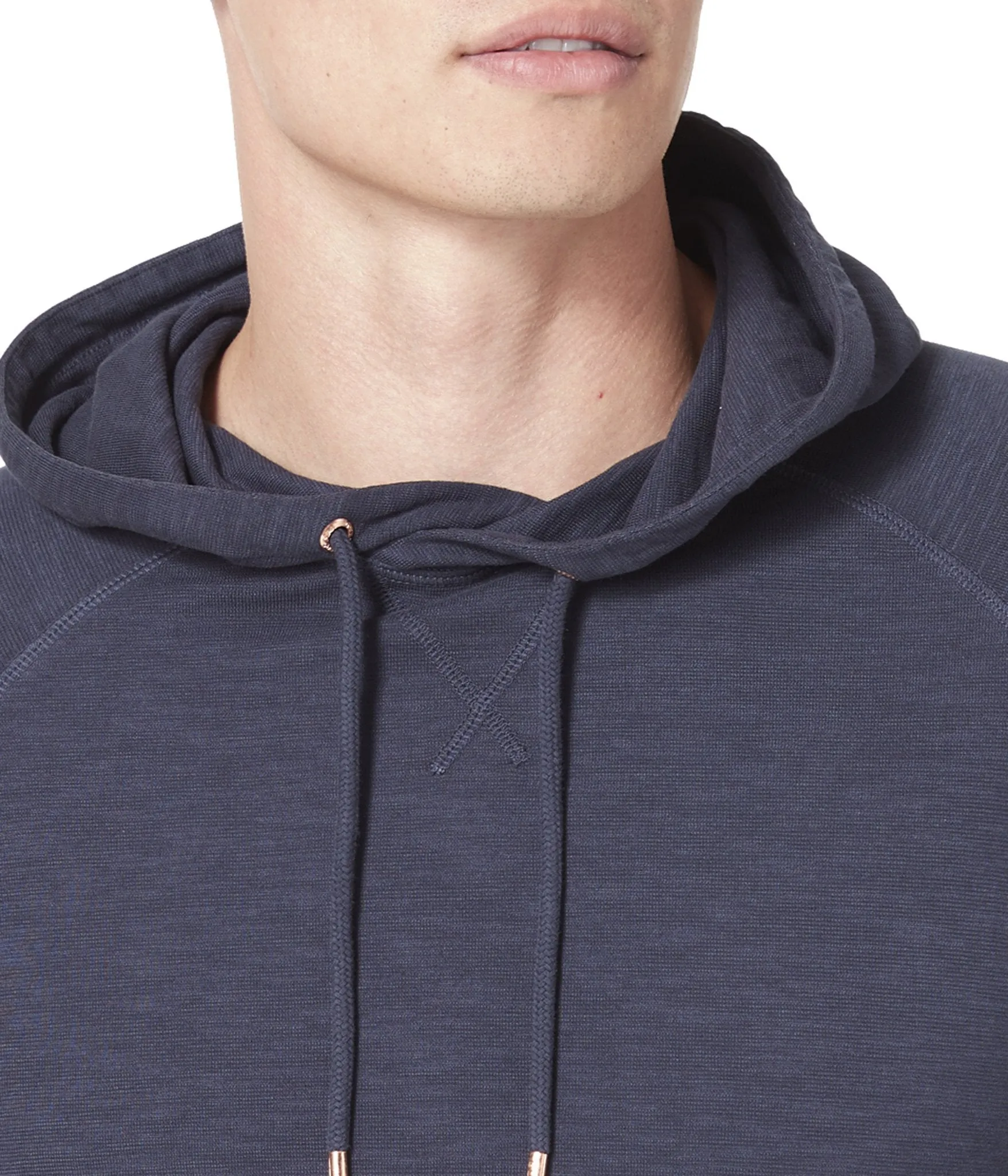 Good Man Brand LS Hoodie Soft Slub - Sky Captain