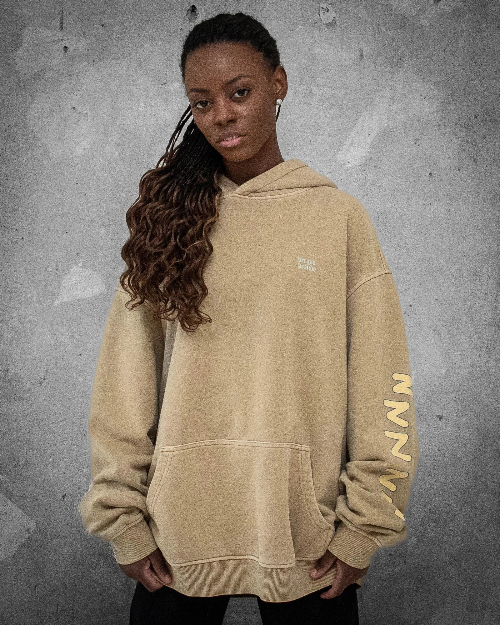 Good Morning | Oversized Retro Women's Hoodie