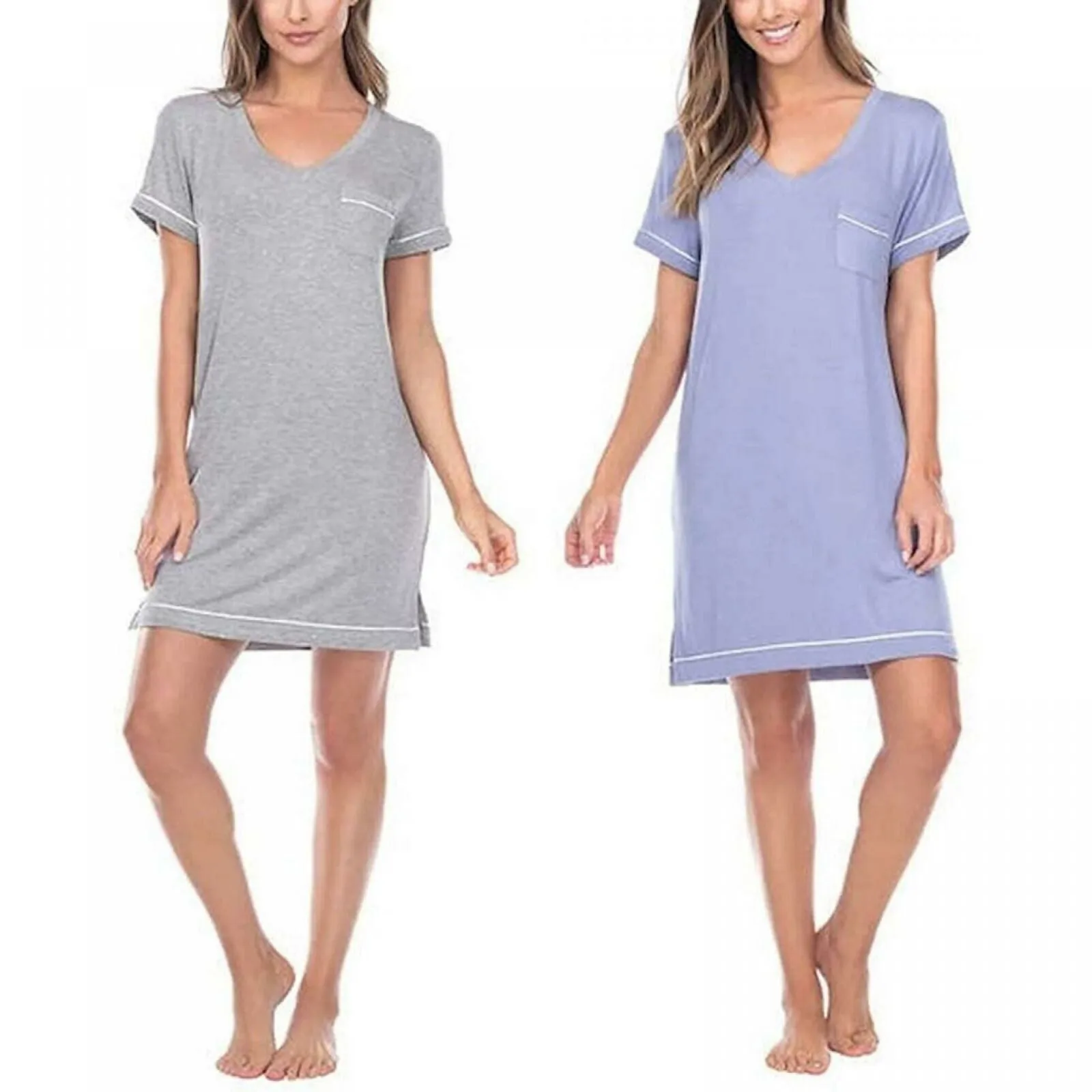 Honeydew Women's 2 Pack Soft Sleep Shirts