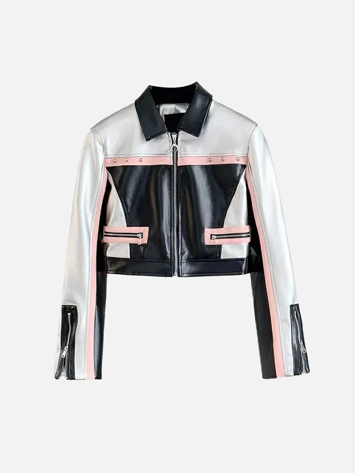 Jaylah - Pink Lines Racing Jacket