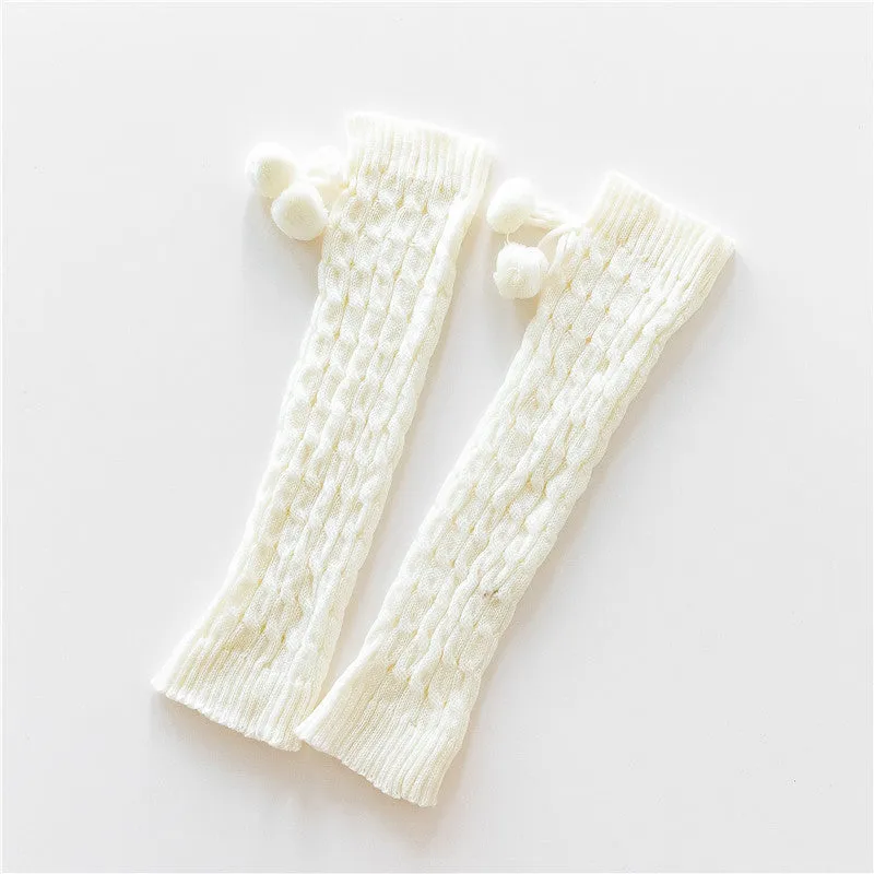 Knitted Warm Daytime Wool Leggings Knee High Socks