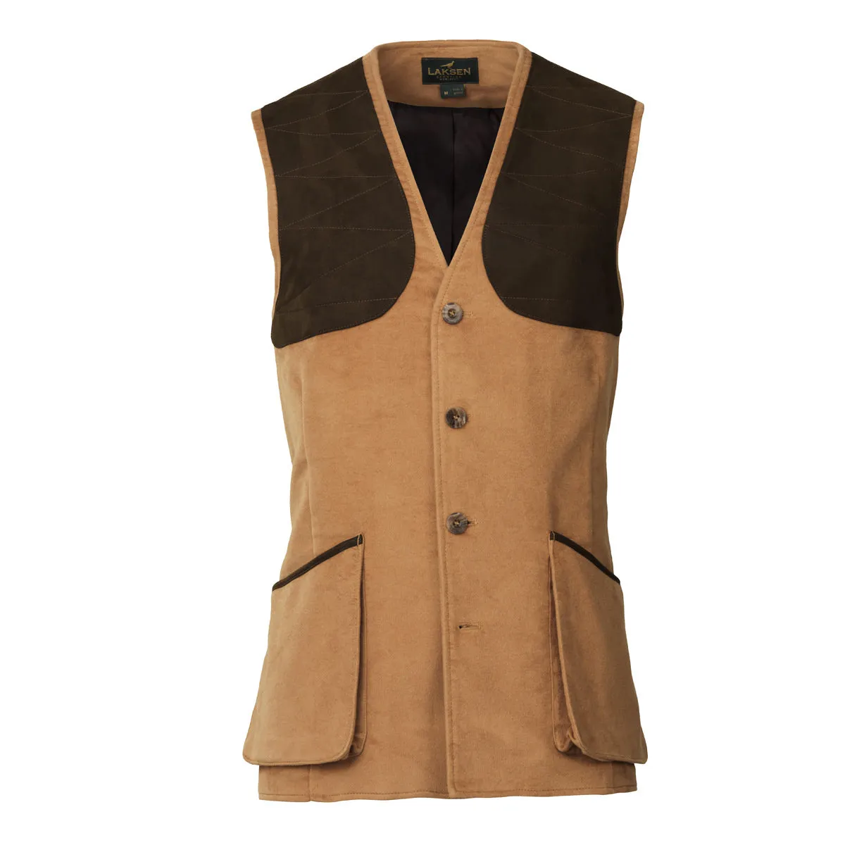 Laksen Belgravia Moleskin Leith Shooting Vest