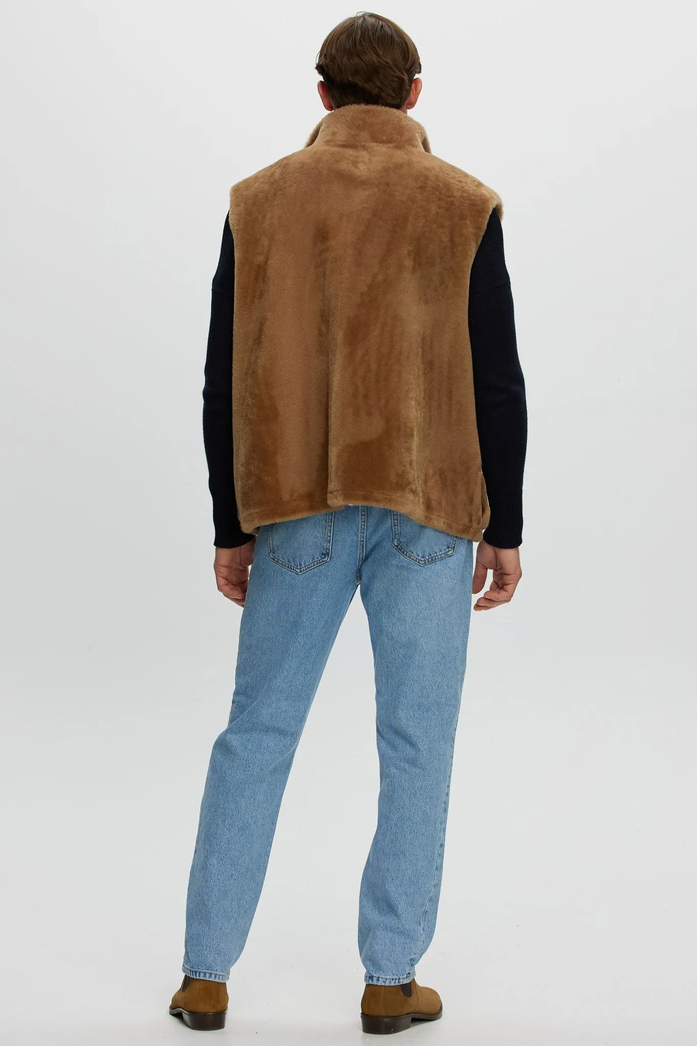 Men's Select Sheared Shearling Vest