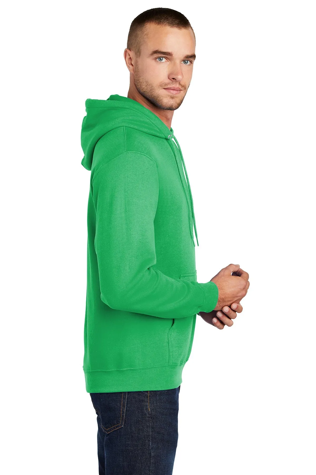 Port & Company Core Fleece Customized Hoodies, Clover Green