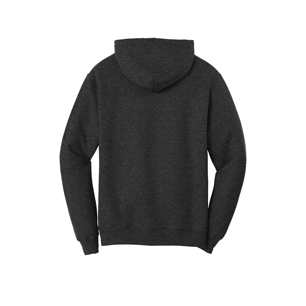 Port & Company® Core Fleece Pullover Hooded Sweatshirt - Black Heather