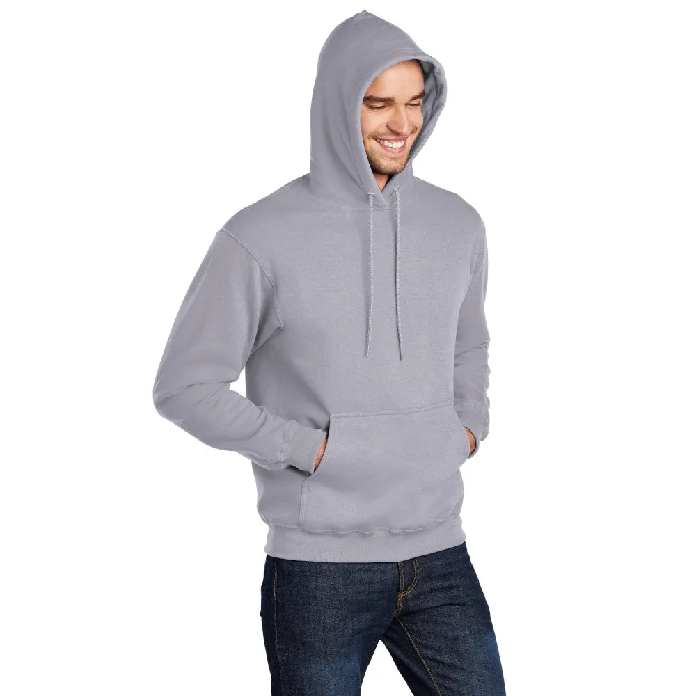 Port & Company® Core Fleece Pullover Hooded Sweatshirt - Silver