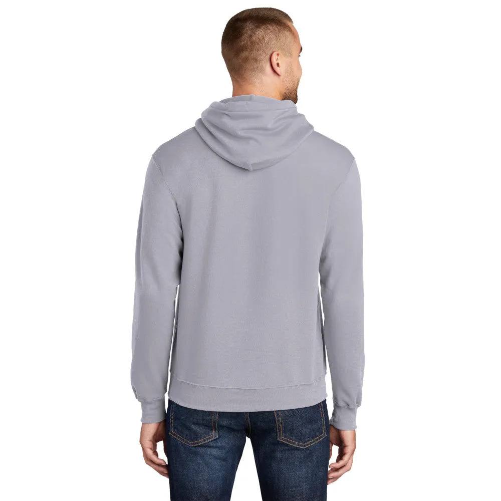 Port & Company® Core Fleece Pullover Hooded Sweatshirt - Silver