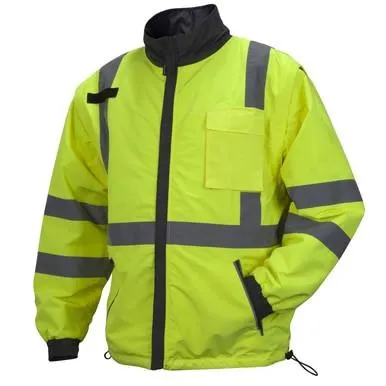 Pyramex RJR34 Hi-Vis Lime 4-in-1 Windbreaker