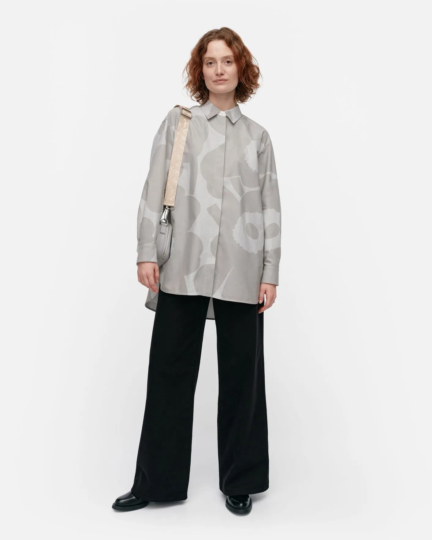 ruoste unikko - cotton shirt