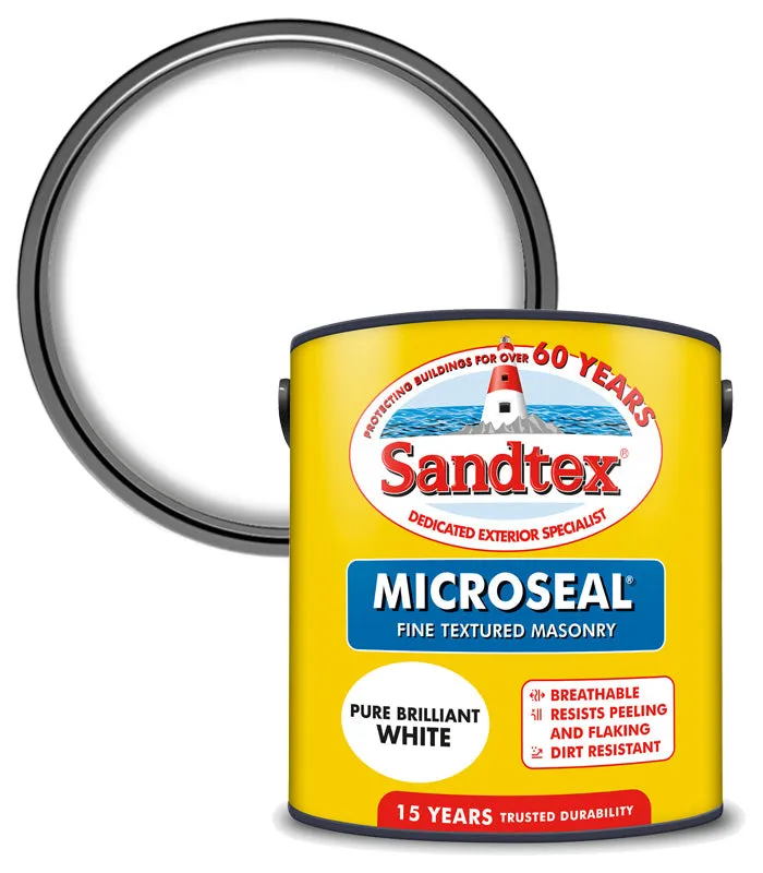 Sandtex 15 Year Microseal Fine Textured Masonry Paint