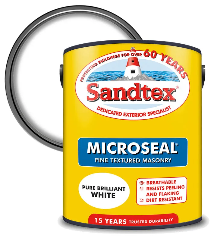 Sandtex 15 Year Microseal Fine Textured Masonry Paint