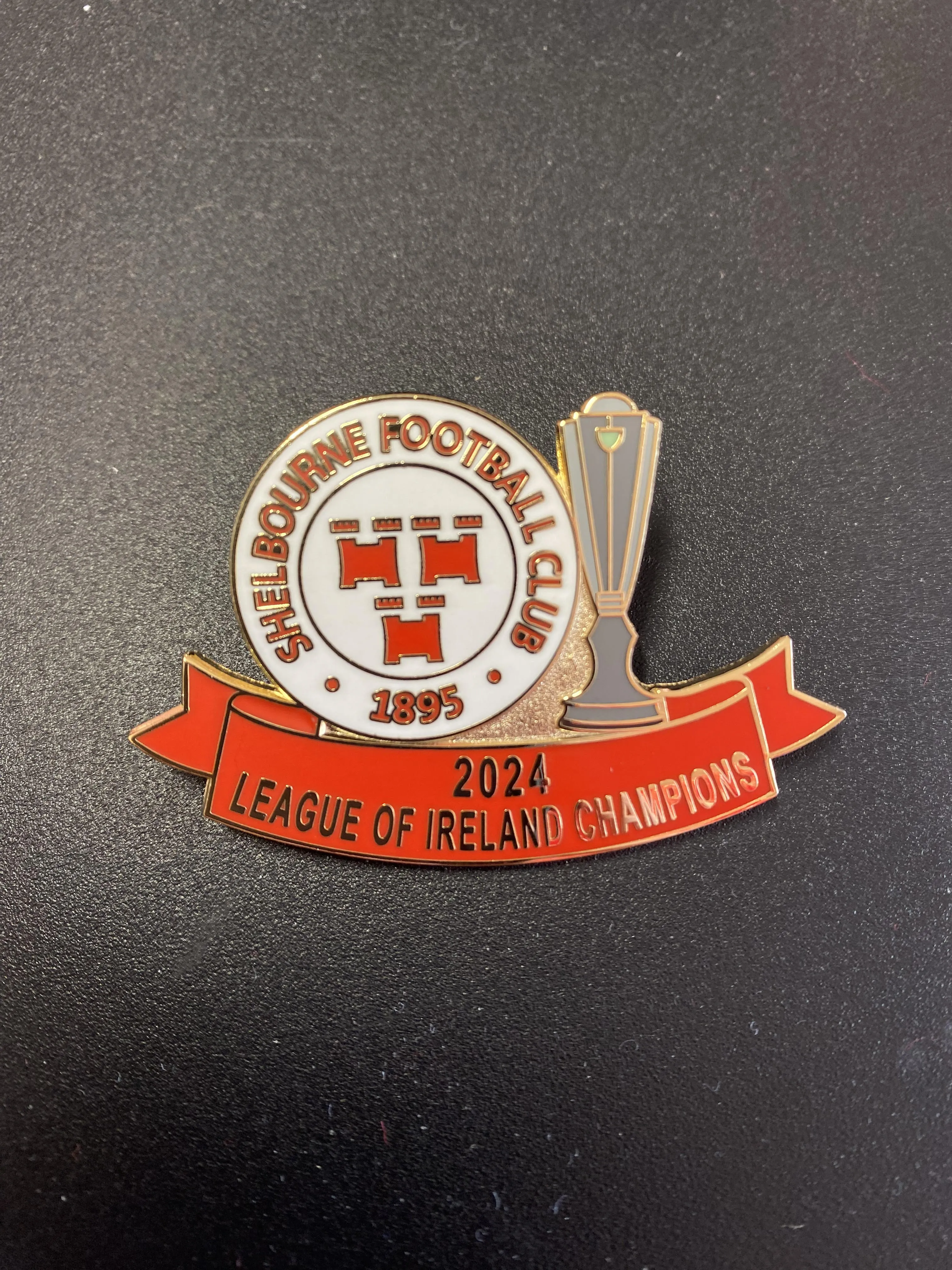 Shelbourne FC Champions Pin Badge