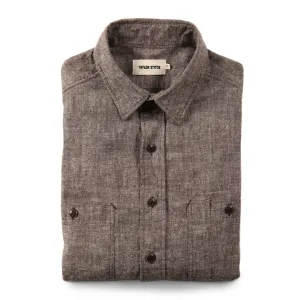 The California in Brown Hemp Chambray