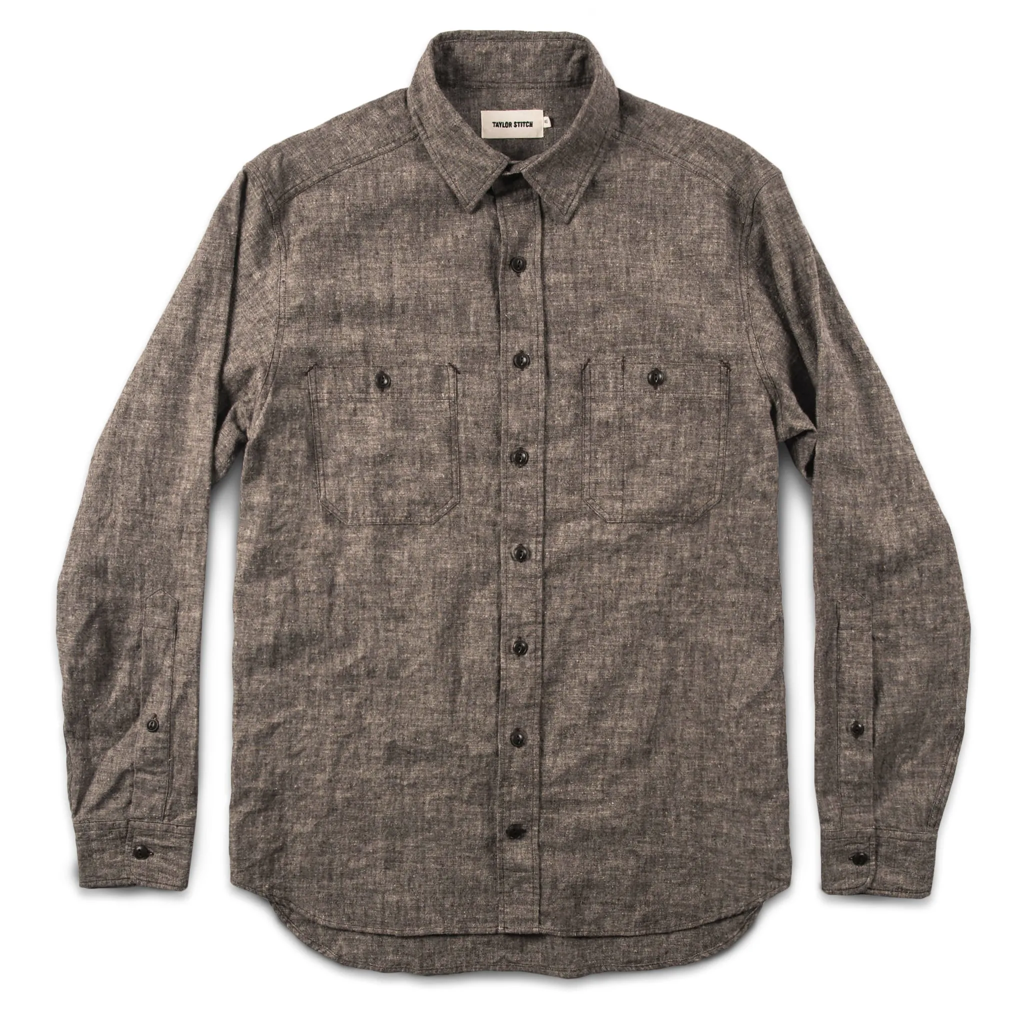 The California in Brown Hemp Chambray