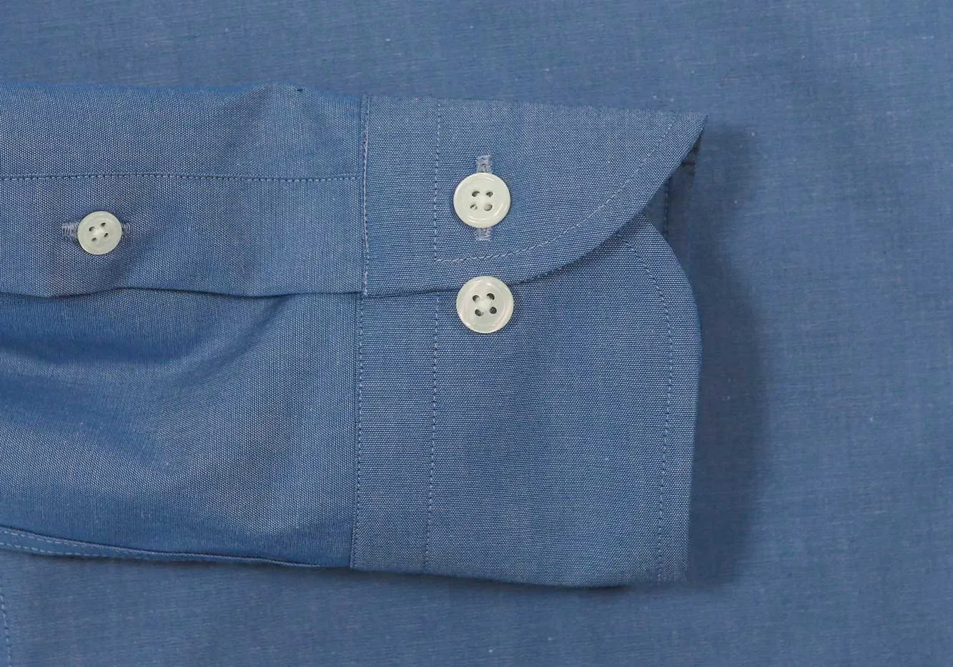 The Dusk Blue Saunders Denim Dress Shirt