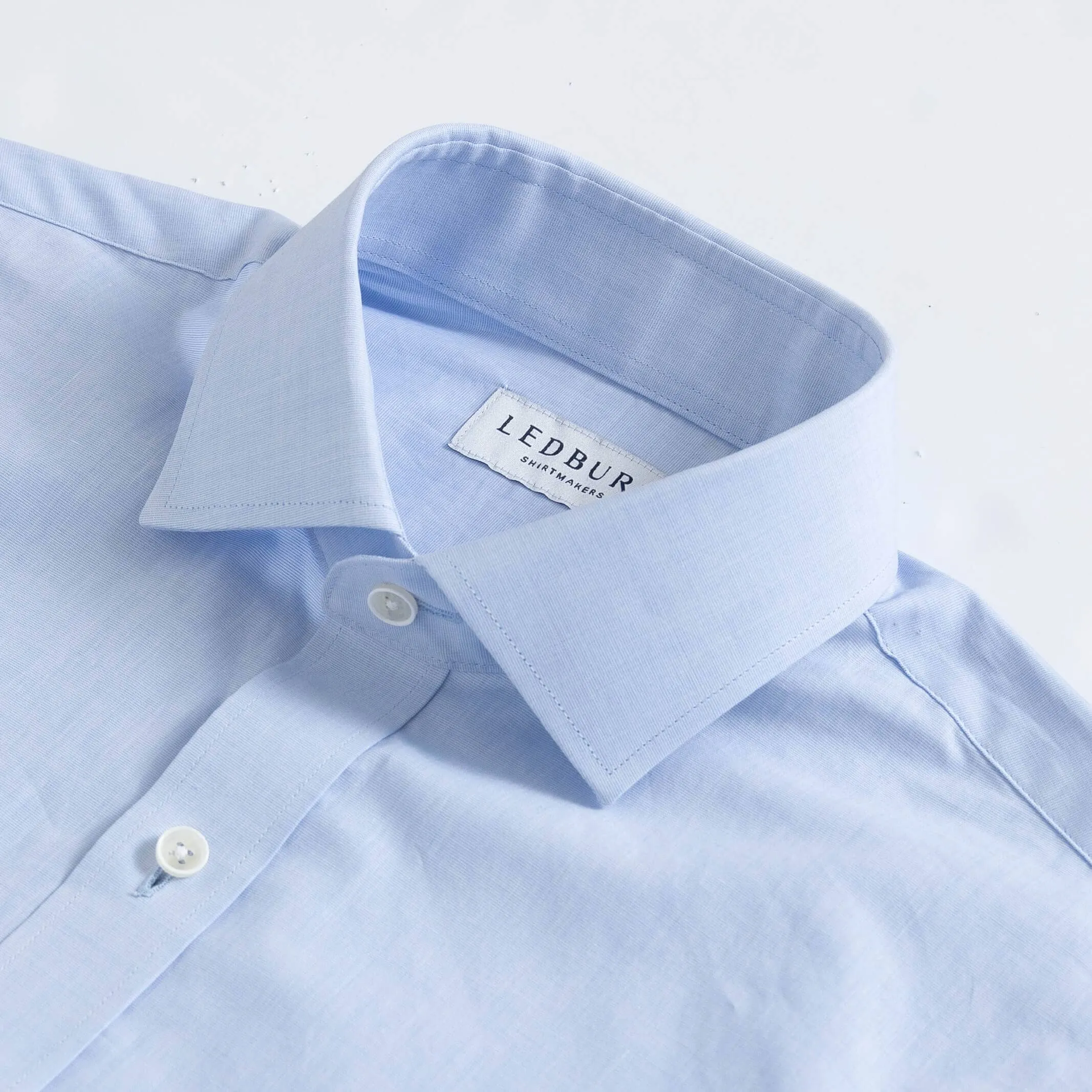 The Light Blue Hucks Chambray Custom Shirt