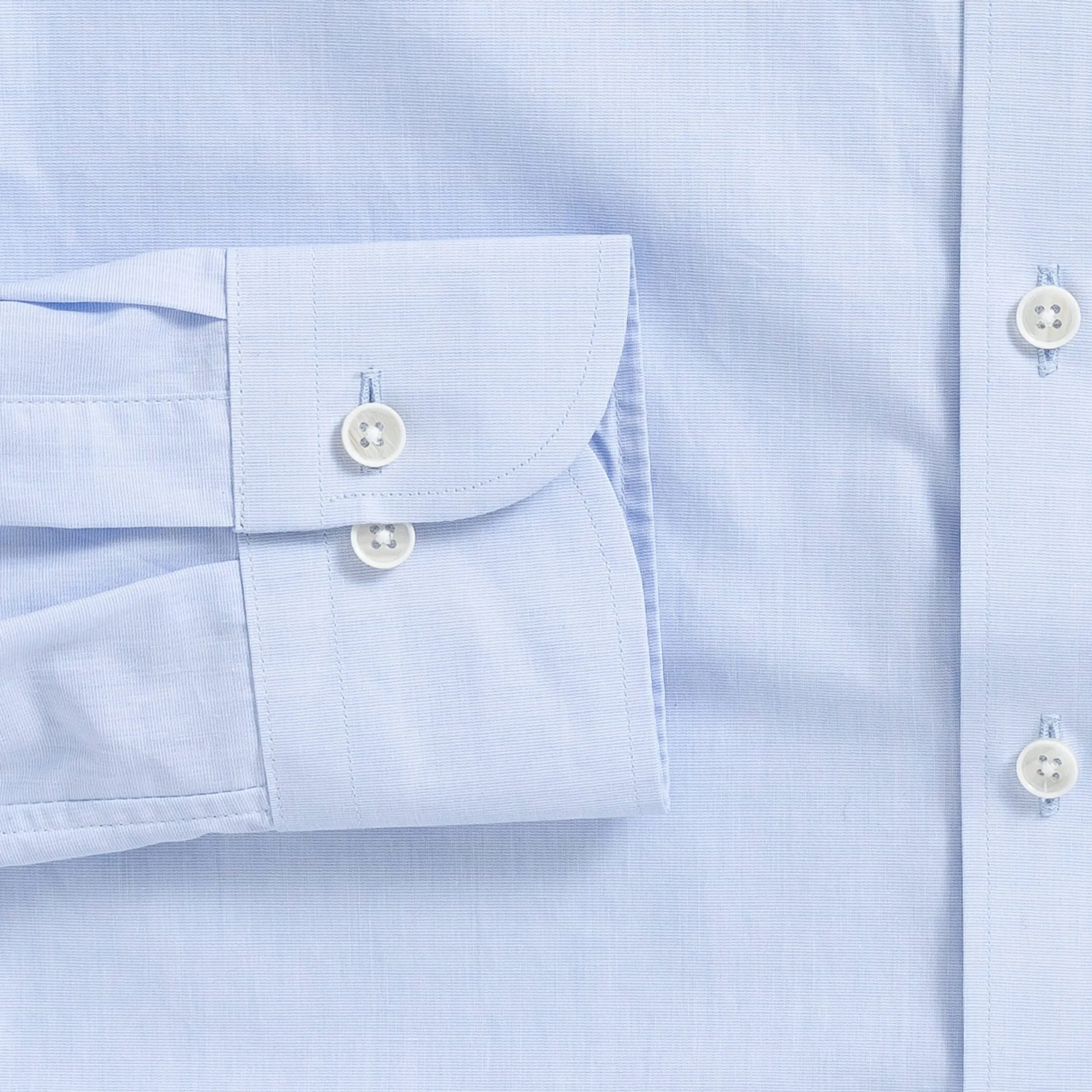 The Light Blue Hucks Chambray Custom Shirt