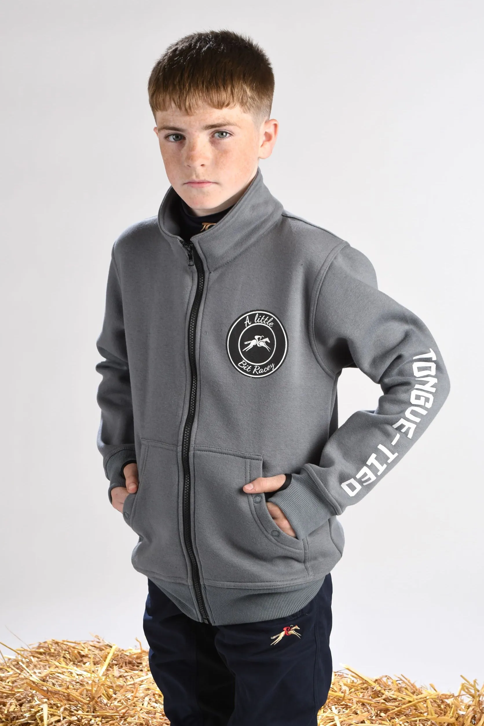 Tongue-tied full zip Sweatshirt - Children's