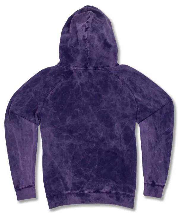 Vintage Washed Hoodie - Cloud Purple