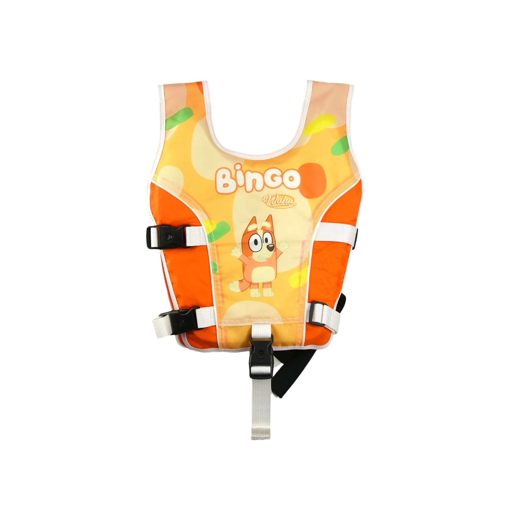 Wahu Bluey Swim Vest Medium 20-30Kg Bingo