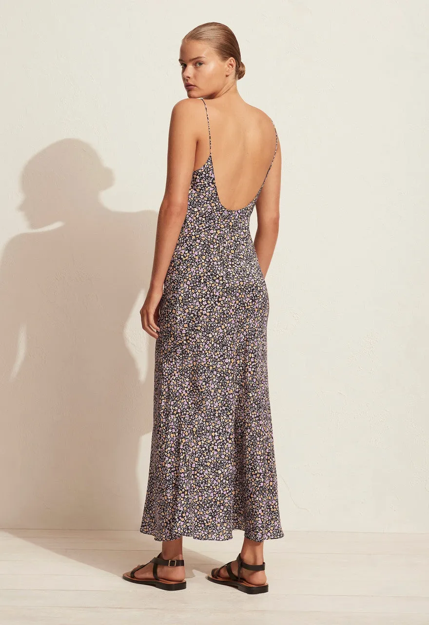 Wild Primrose Low Back Slip Dress